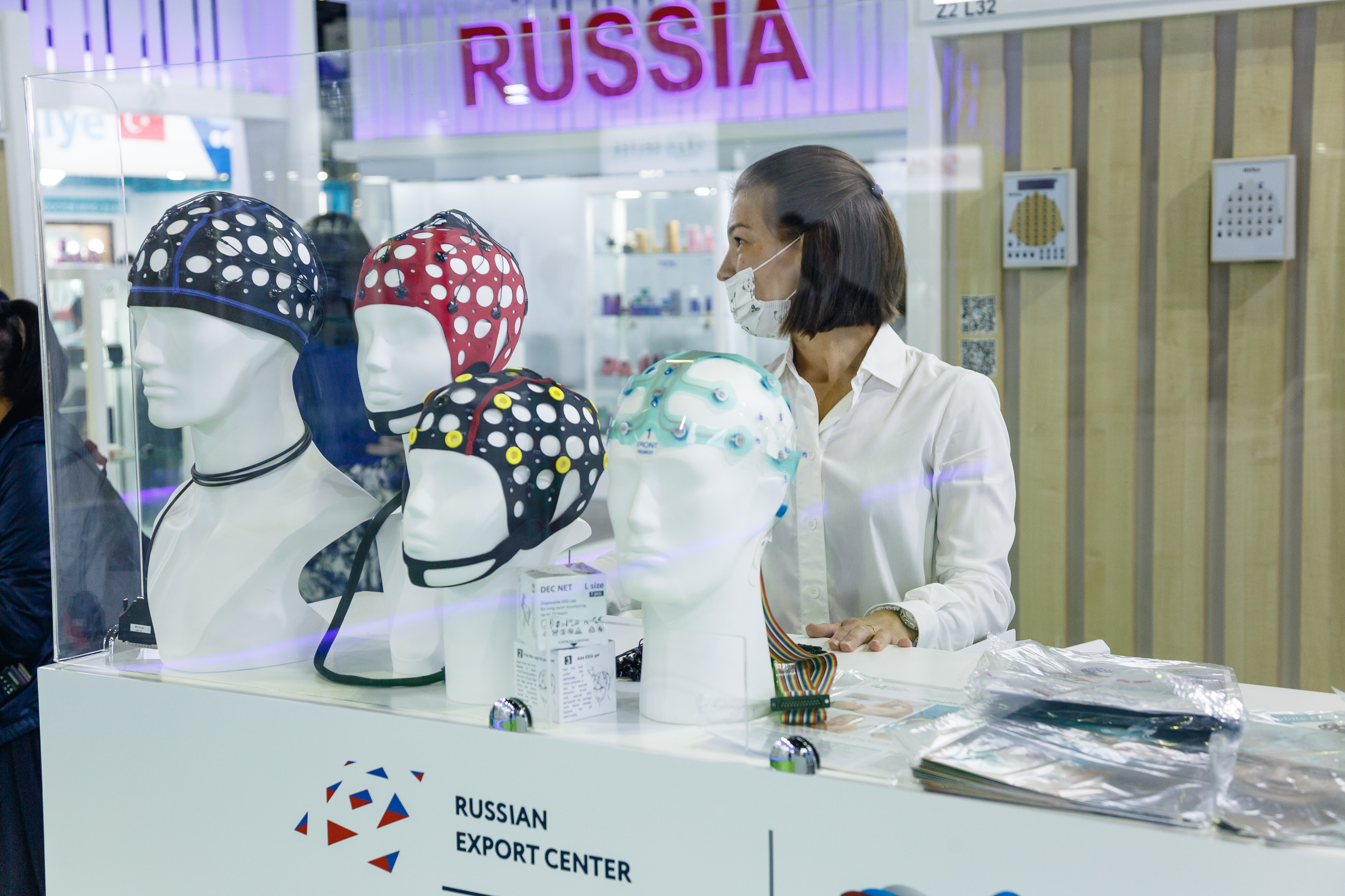Российские экспортёры на выставке Arab Health 2021