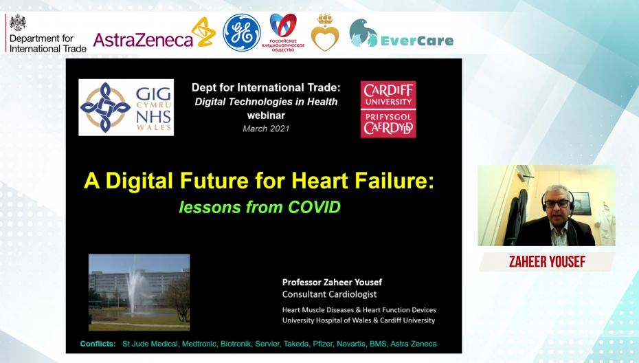 Zaheer Yousef - Цифровое будущее в лечении ХСН: чему нас научил COVID-19