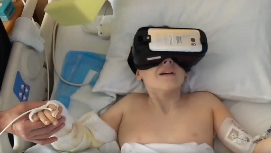 Использование VR для снижения боли тестируется сразу в 5 клинических исследованиях