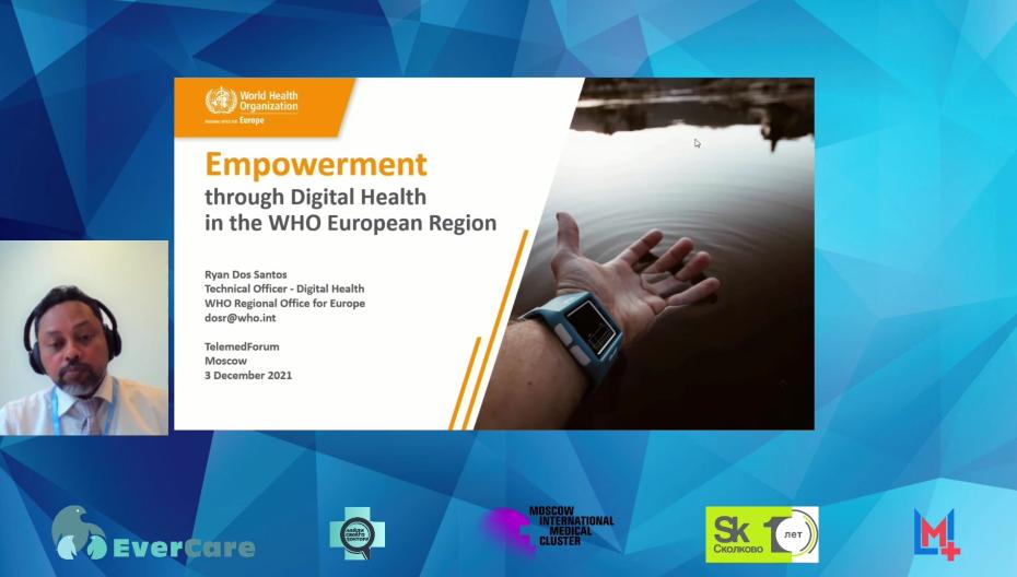 Ryan Dos Santos - Empowerment throught Digital Health in the WHO European Region