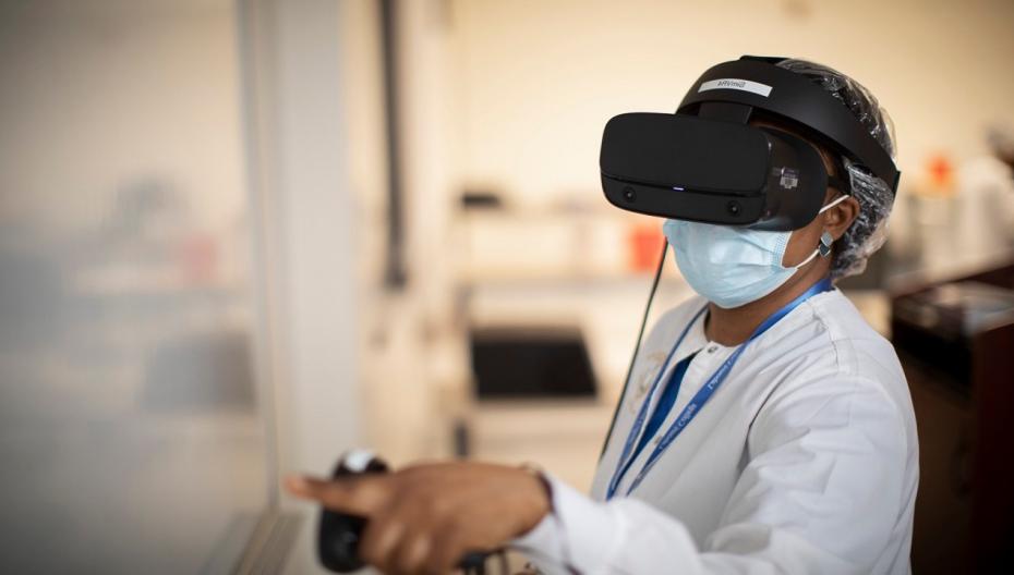 Виртуальная реальность обучает персонал работе с возбужденными пациентами