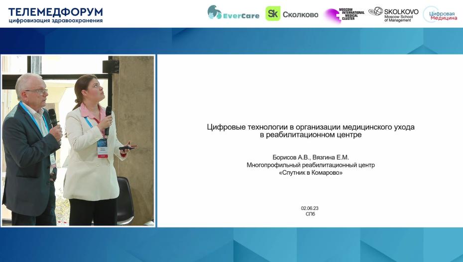 Андрей Борисов, Екатерина Вязгина - Цифровые технологии в организации медицинского ухода