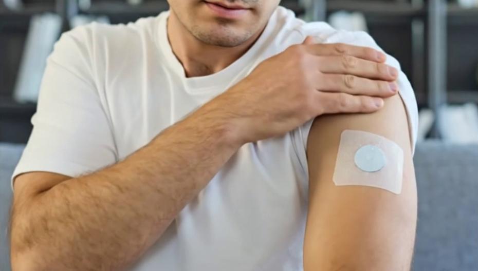 Пластырь для измерения уровня ванкомицина