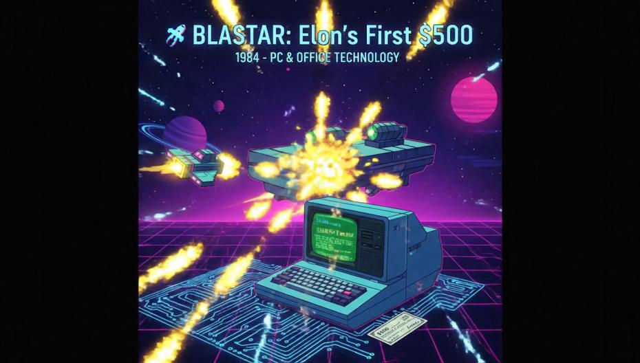 Как Илон Маск заработал свои первые $500 в 12 лет?