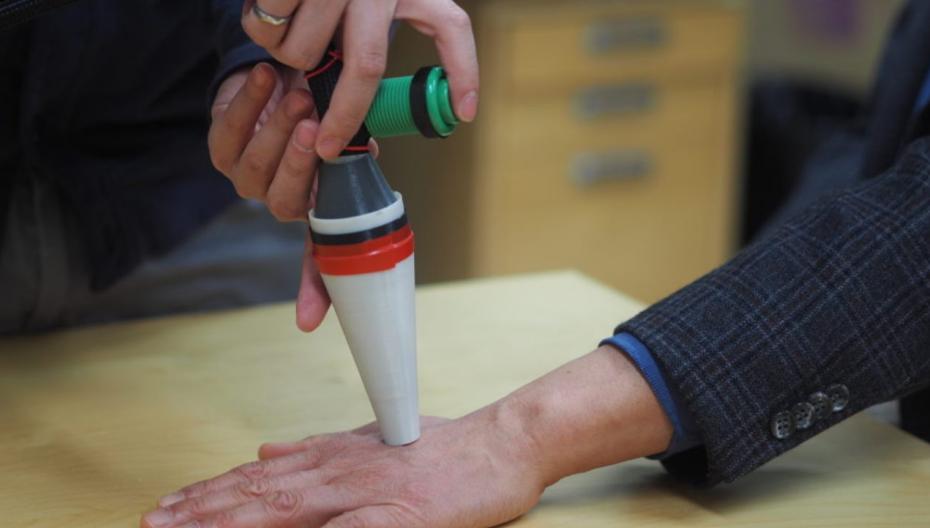Портативное устройство использует лазер для диагностики рака кожи