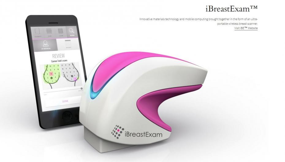 Мобильное устройство для проверки на рак груди