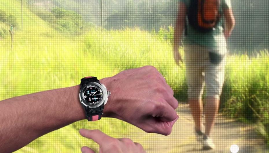 Умные часы Alpha Pro от швейцарской компании Hyetis. Evercare на Mobile World Congress 2016