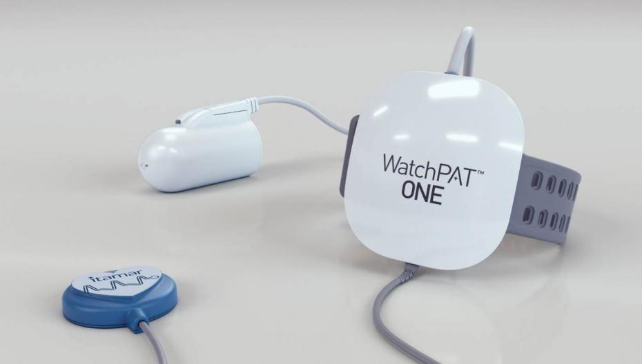 WatchPAT One: домашний одноразовый прибор для обнаружения апноэ сна