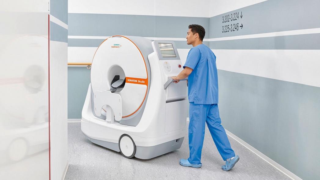Somatom On.site: Компьютерный томограф для прикроватных обследований головы пациента