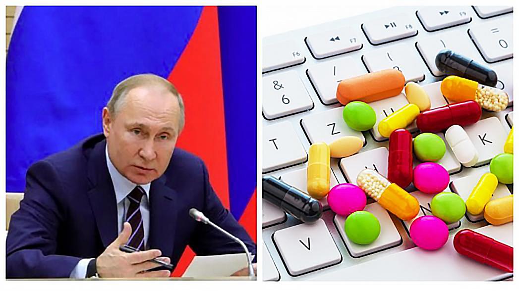 Владимир Путин: онлайн-продажа безрецептурных лекарств будет узаконена   