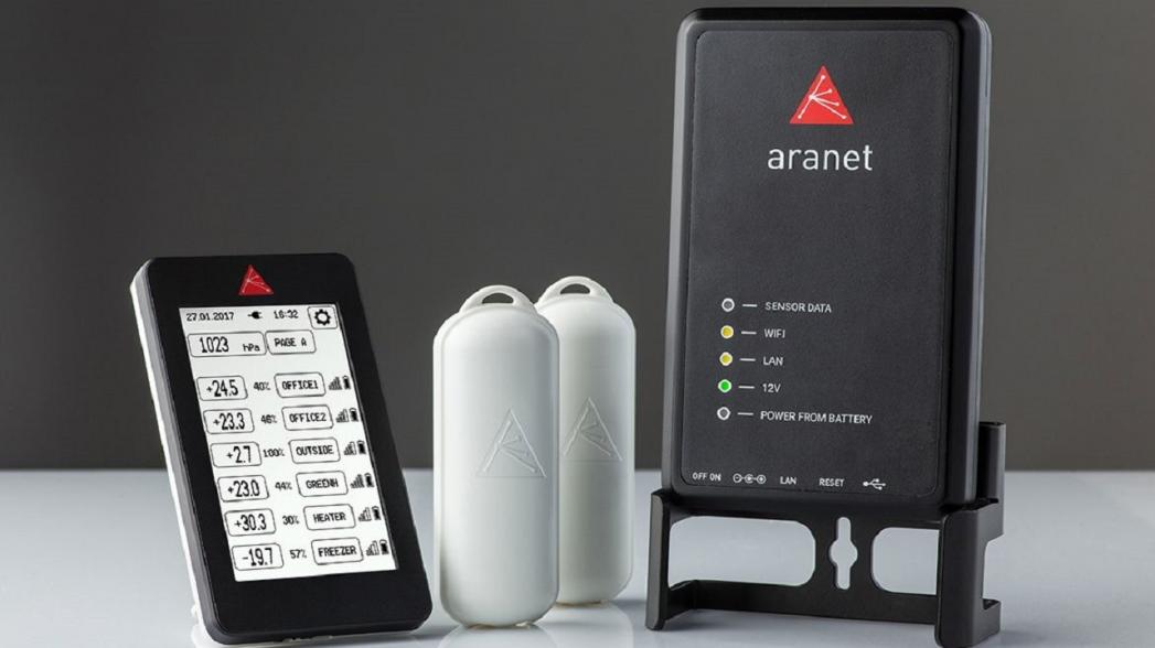 Aranet: Система одновременного мониторинга температуры многих пациентов 