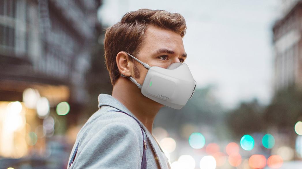 LG выпускает защитные маски с воздухоочистителем