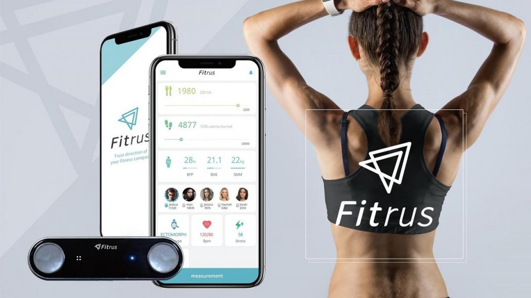 Fitrus Plus: Миниатюрное устройство для измерения состава тела и показателей здоровья