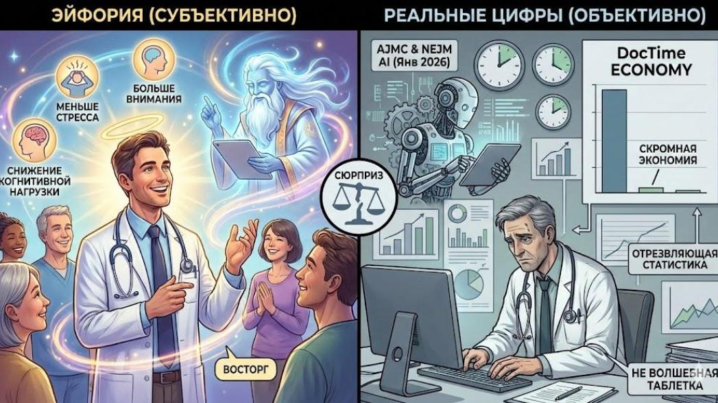  ИИ-ассистенты на приеме: эйфория против реальных цифр