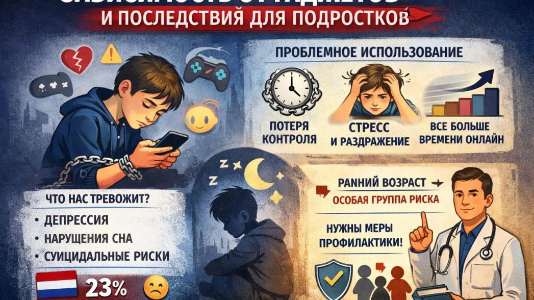 Не экранное время, а зависимость: что реально вредит подросткам