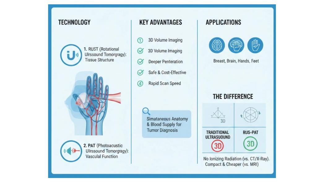 Революция в диагностике: 3D-гибрид света и звука