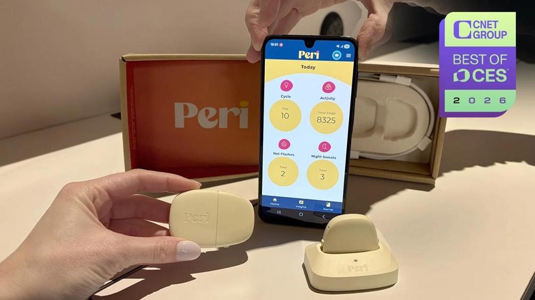 CES 2026: ИИ-мониторинг перименопаузы прямо на коже