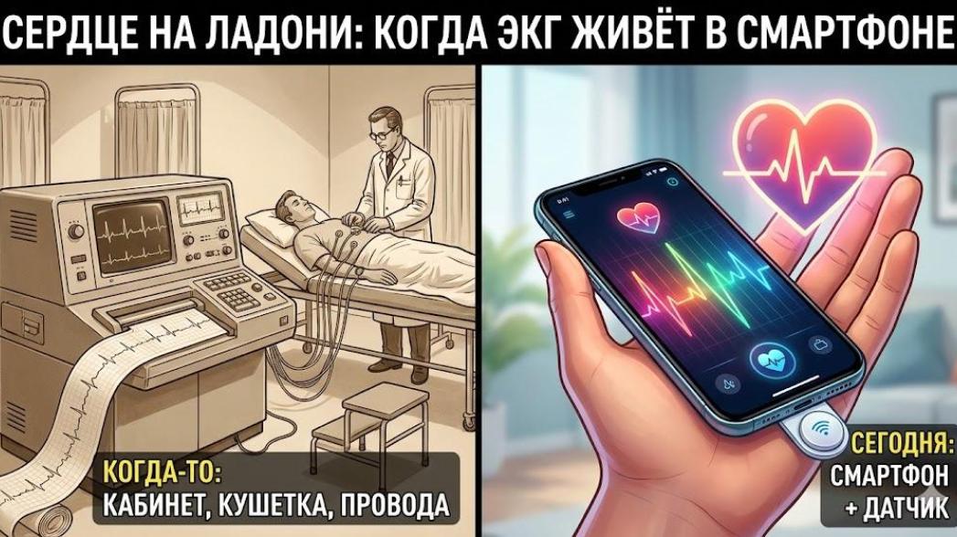 Сердце на ладони: когда ЭКГ живёт в смартфоне