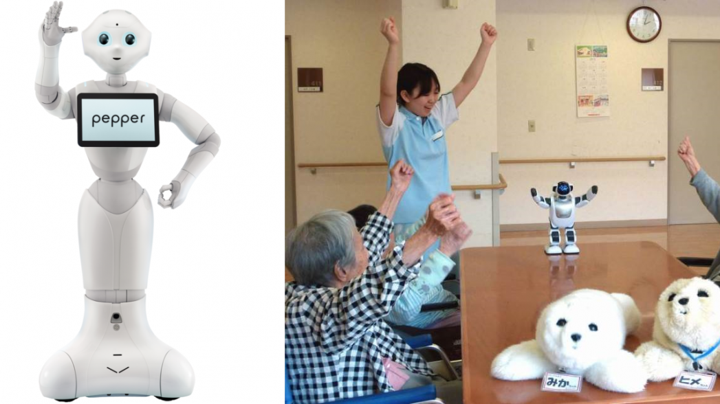 Виртуальная реальность и роботы для японских стариков