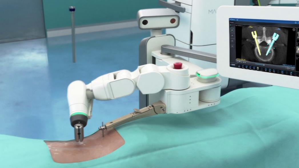 Medtronic выпустила робота для спинальной хирургии