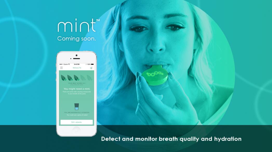 Mint: устройство, которое контролирует гигиену рта и гидратацию